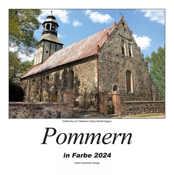 Kalender - Pommern in Farbe 2024