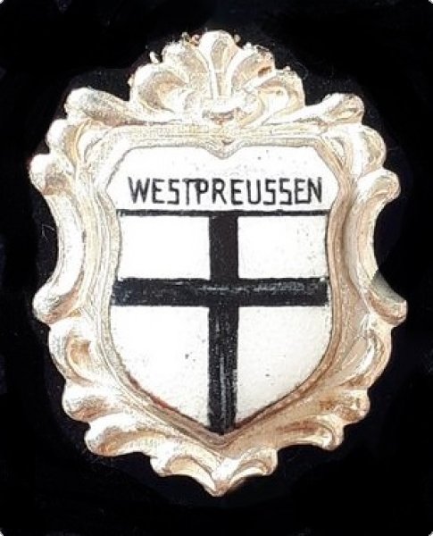 Wappennadel Heimattreu - Westpreußen